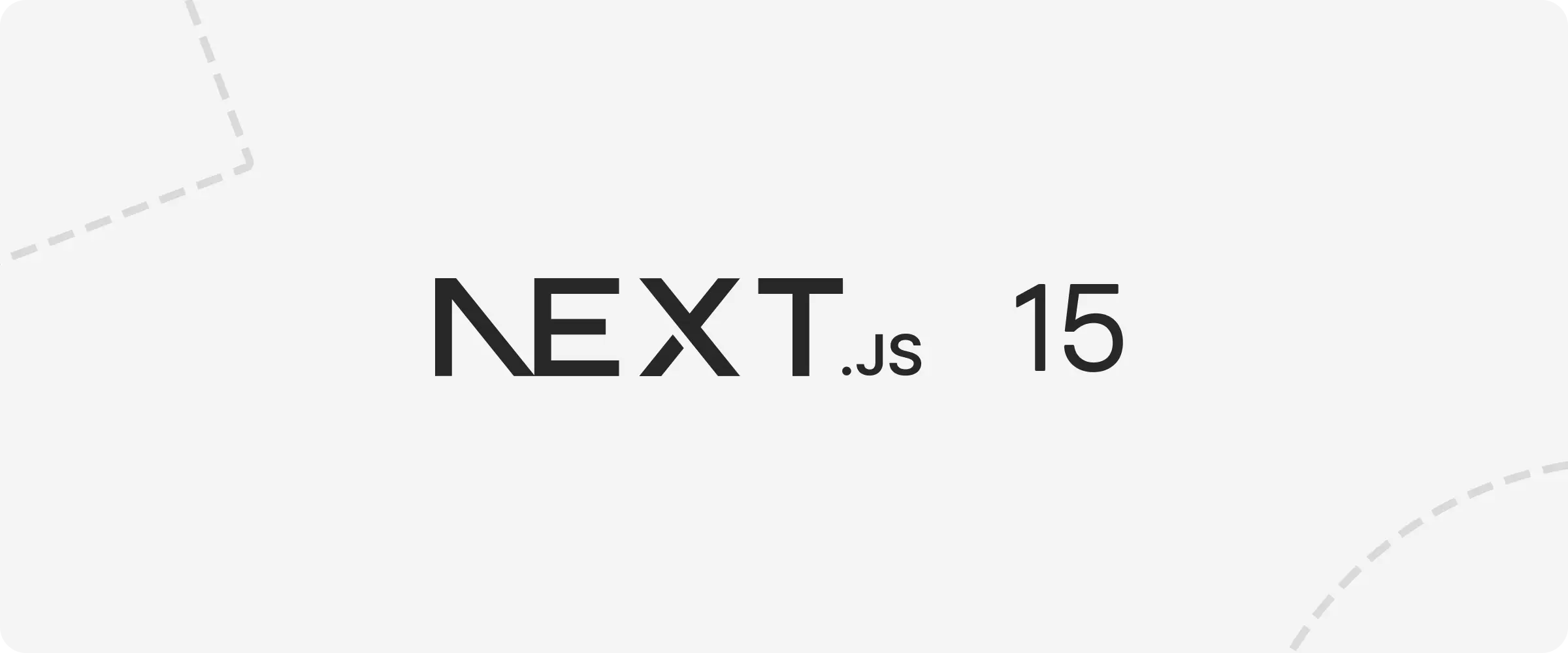 Next.js 15 logo and branding